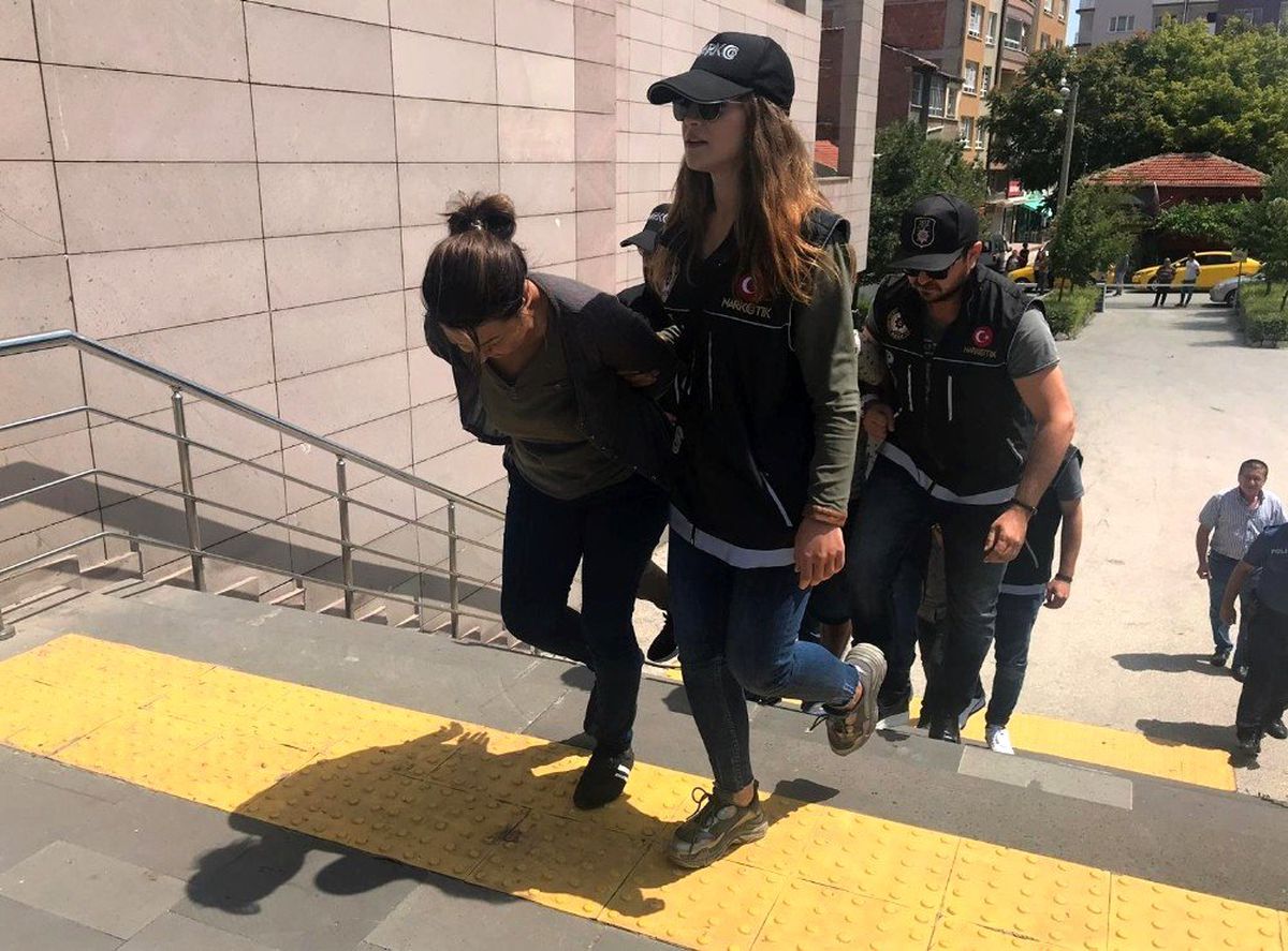 Zehir tacirleri adliyeye sevk edildi