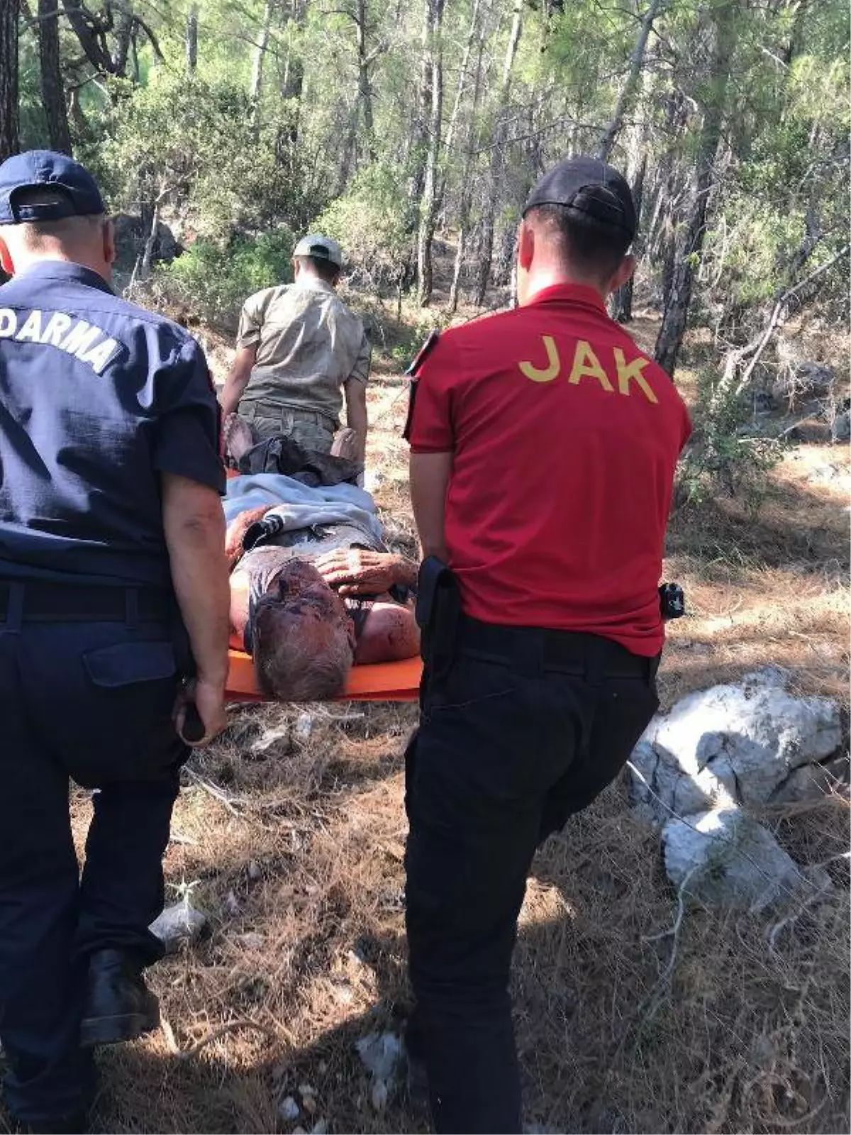 Alzheimer hastası ormanda yaralı halde bulundu