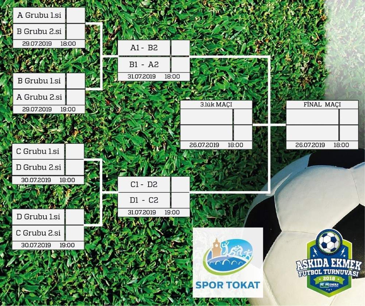 \'Askıda Ekmek Futbol Turnuvası\' eleme maçları için düdük çaldı