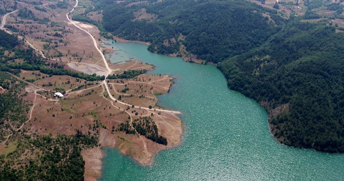 Bursa\'nın barajlarına drone ile kontrol