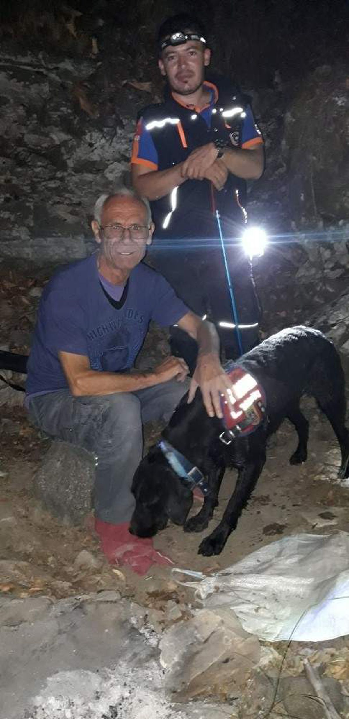 Derede kaybolan şahıs bulundu