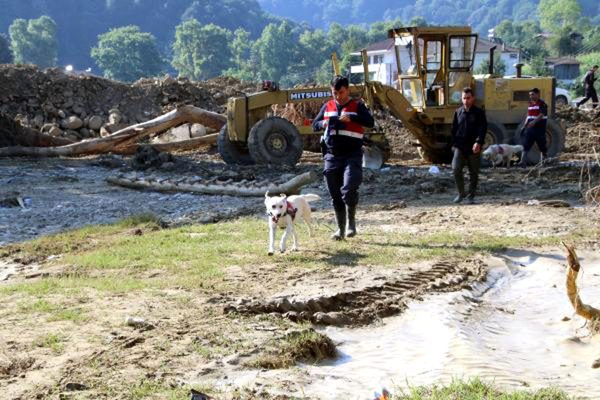 Düzce\'de selde kaybolan 5 kişiyi arama çalışmaları sürüyor