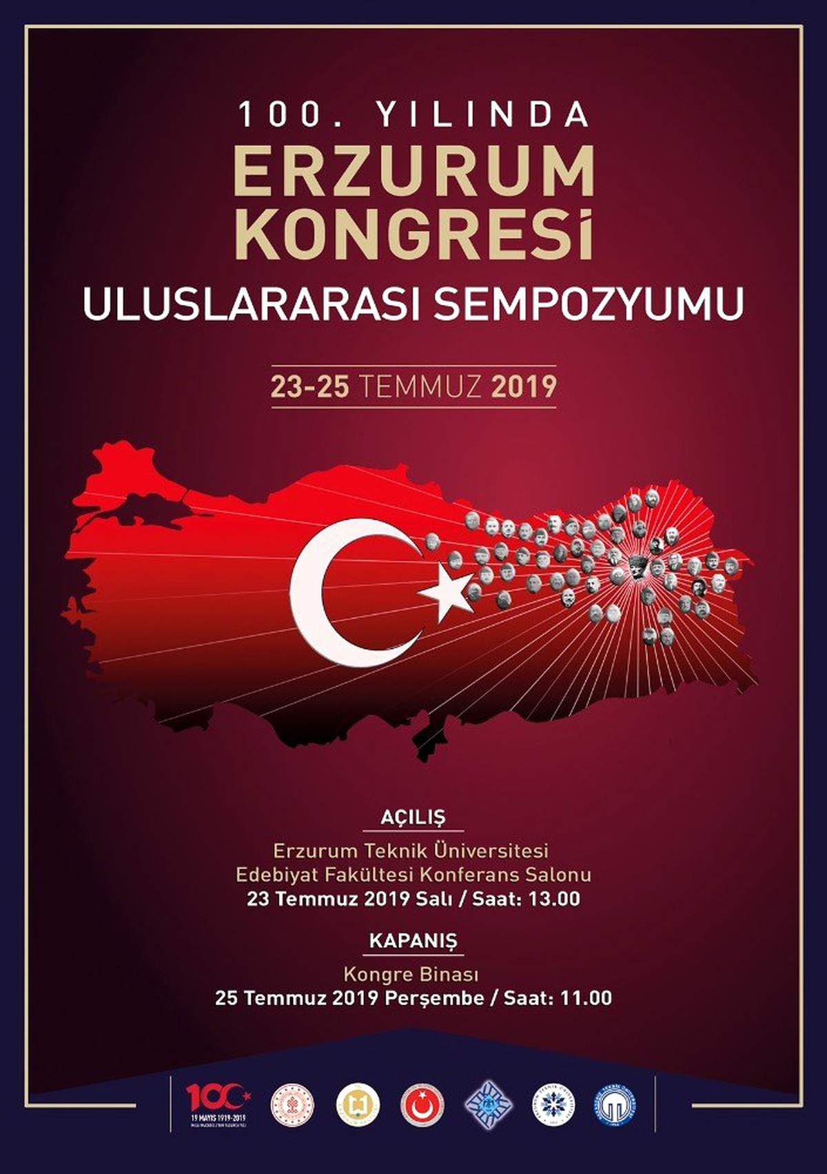 Erzurum Kongresi 100\'üncü yılında uluslararası sempozyumu düzenlenecek
