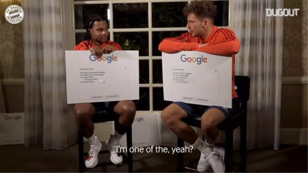 Google Otomatik Tamamlama Yarışması, Goretzka ve Gnabry feat. Héctor Bellerín