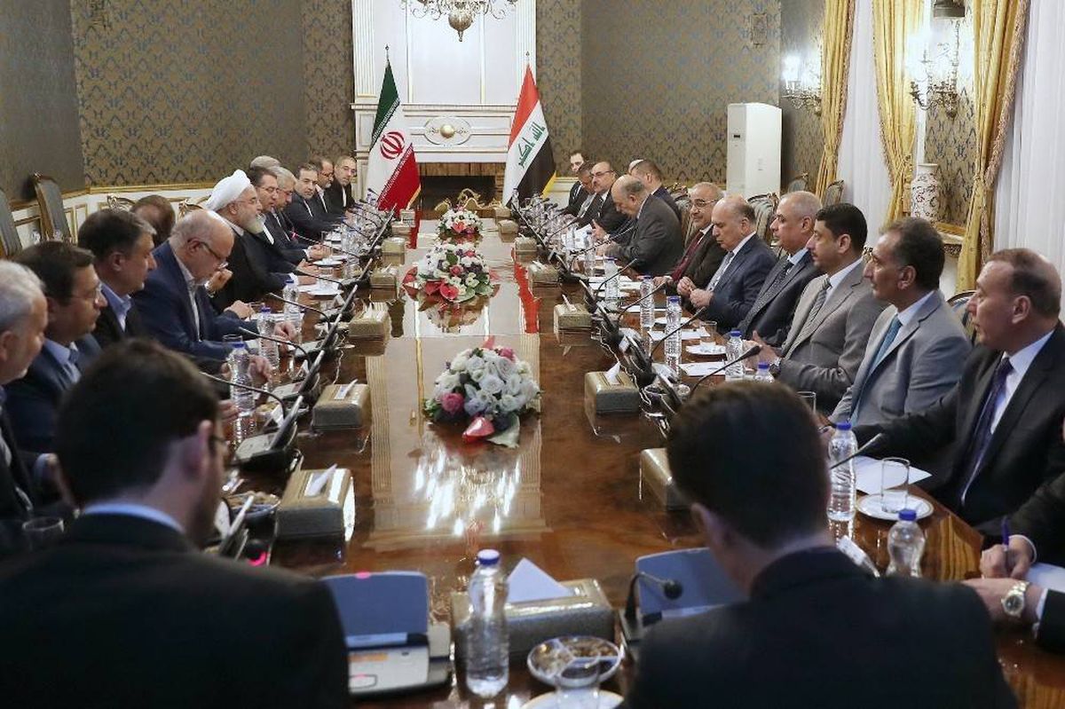 Irak Başbakanı Abdülmehdi, Ruhani ile görüştü