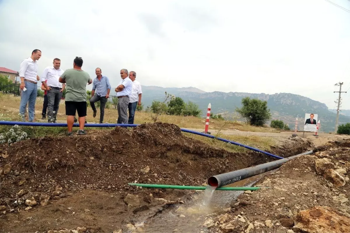 Kepirli Mahallesi\'nin içmesuyu sorunu Kurban Bayramı öncesi çözülüyor