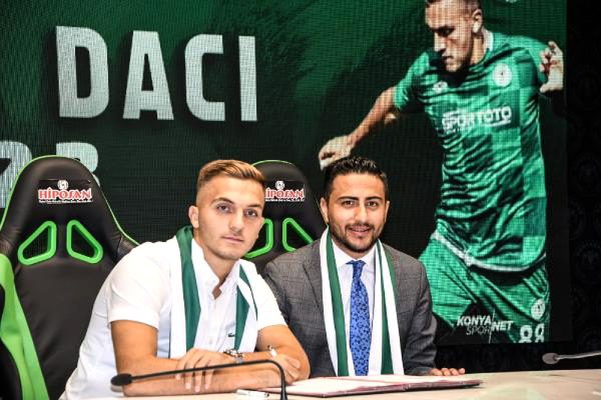 Konyaspor\'da Erdon Daci\'nin sözleşmesi 3 yıl daha uzatıldı
