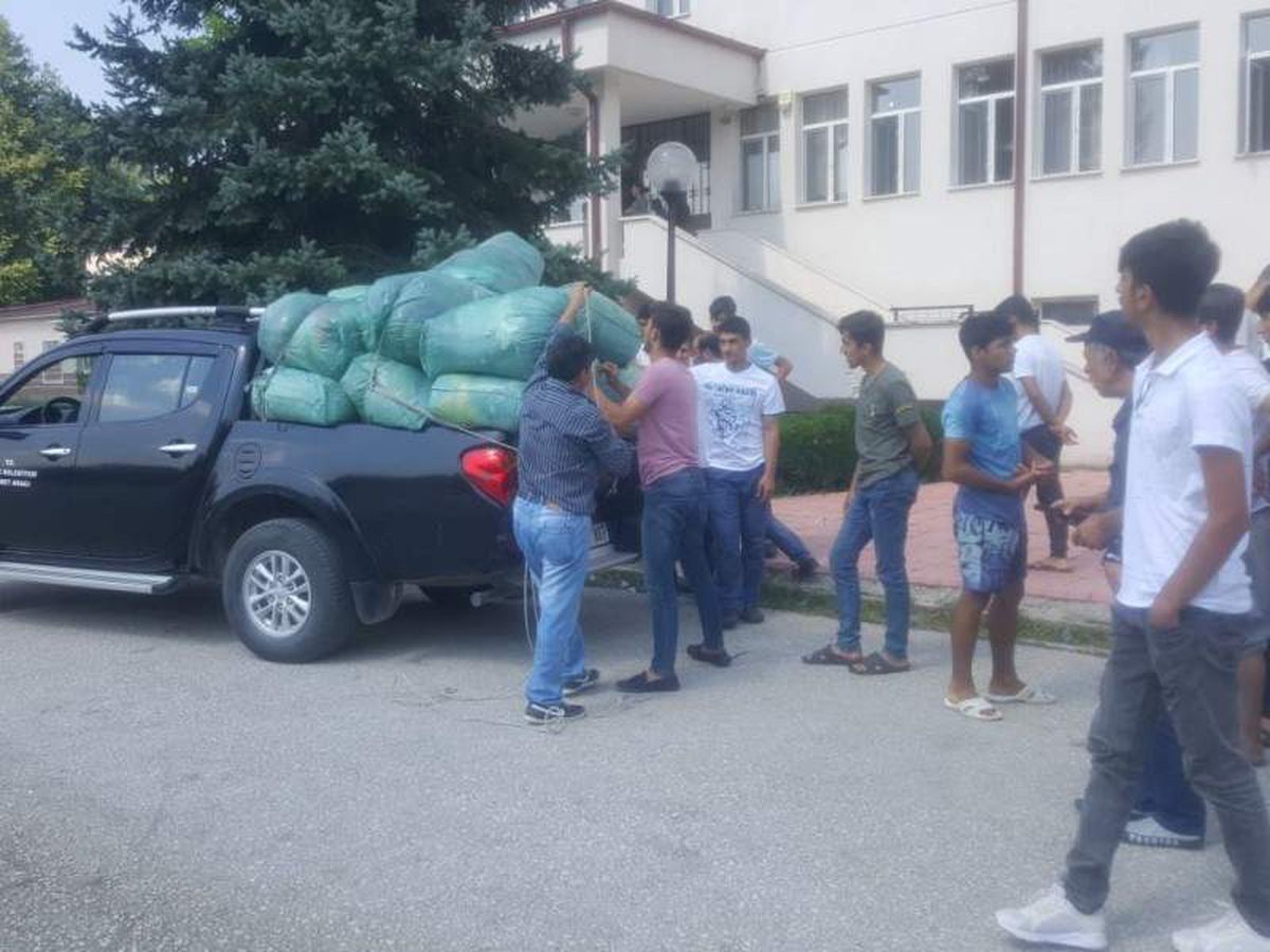 Selzedelere yardım eli