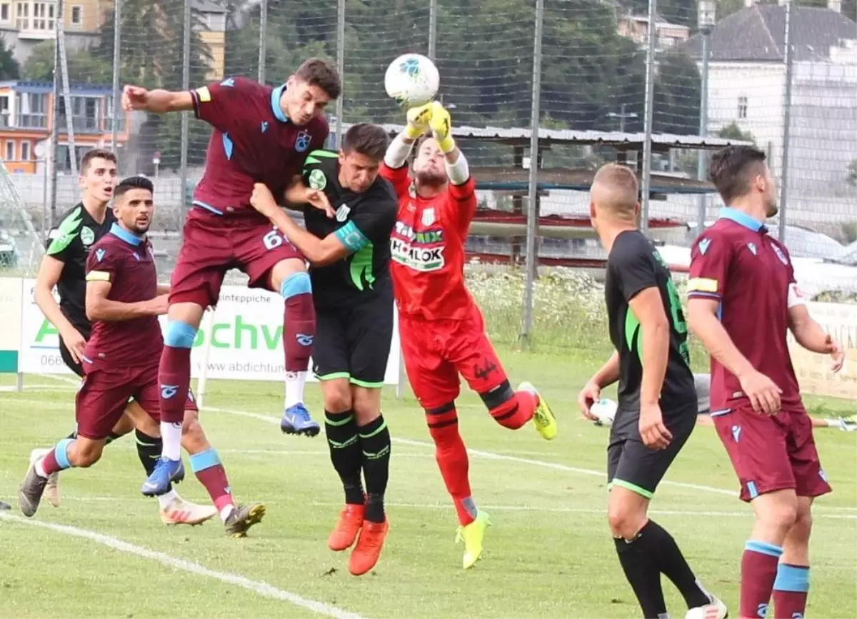 Trabzonspor oynadığı ilk hazırlık maçında golsüz berabere kaldı