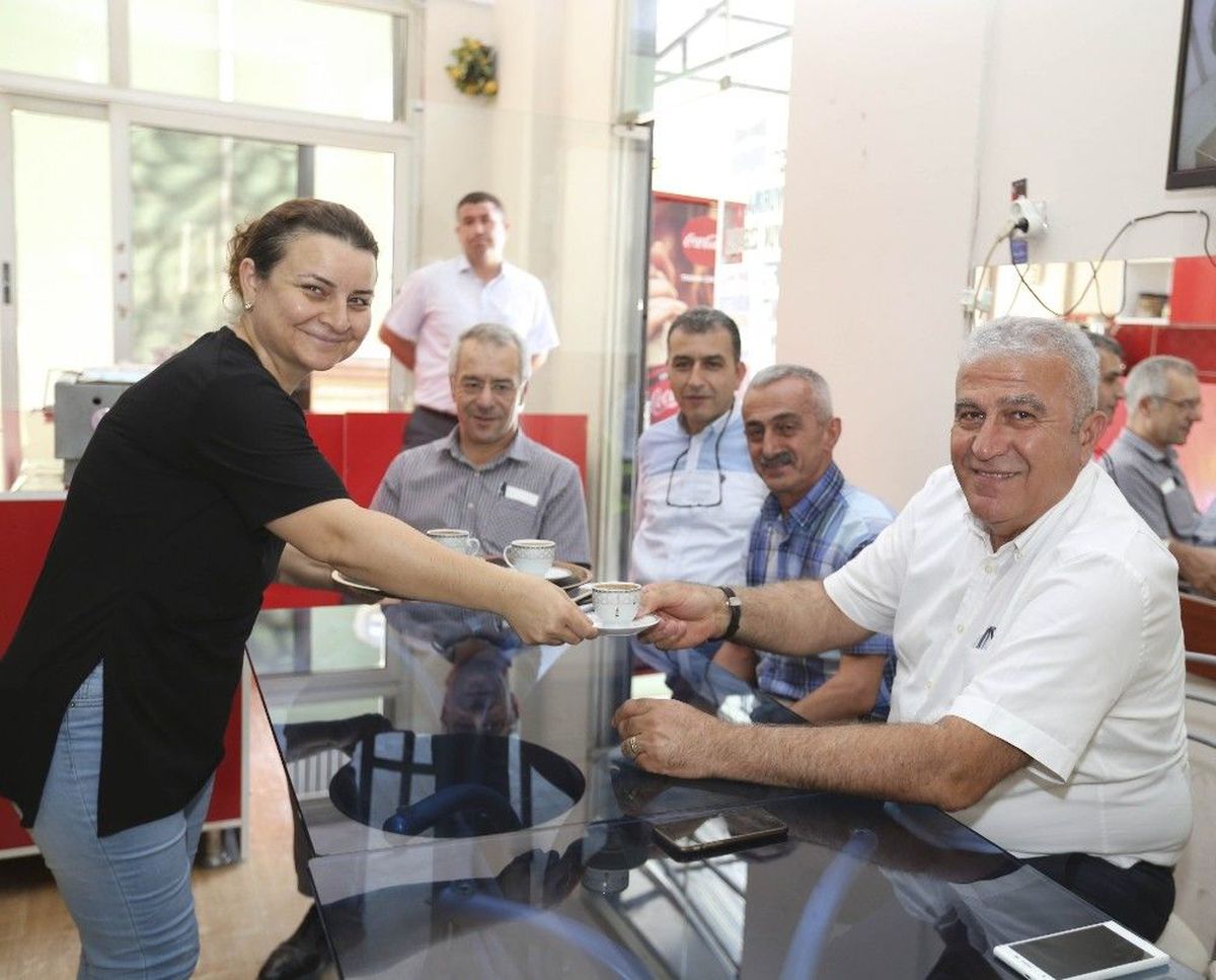 Başkan Atay ESKO esnafı ile buluştu