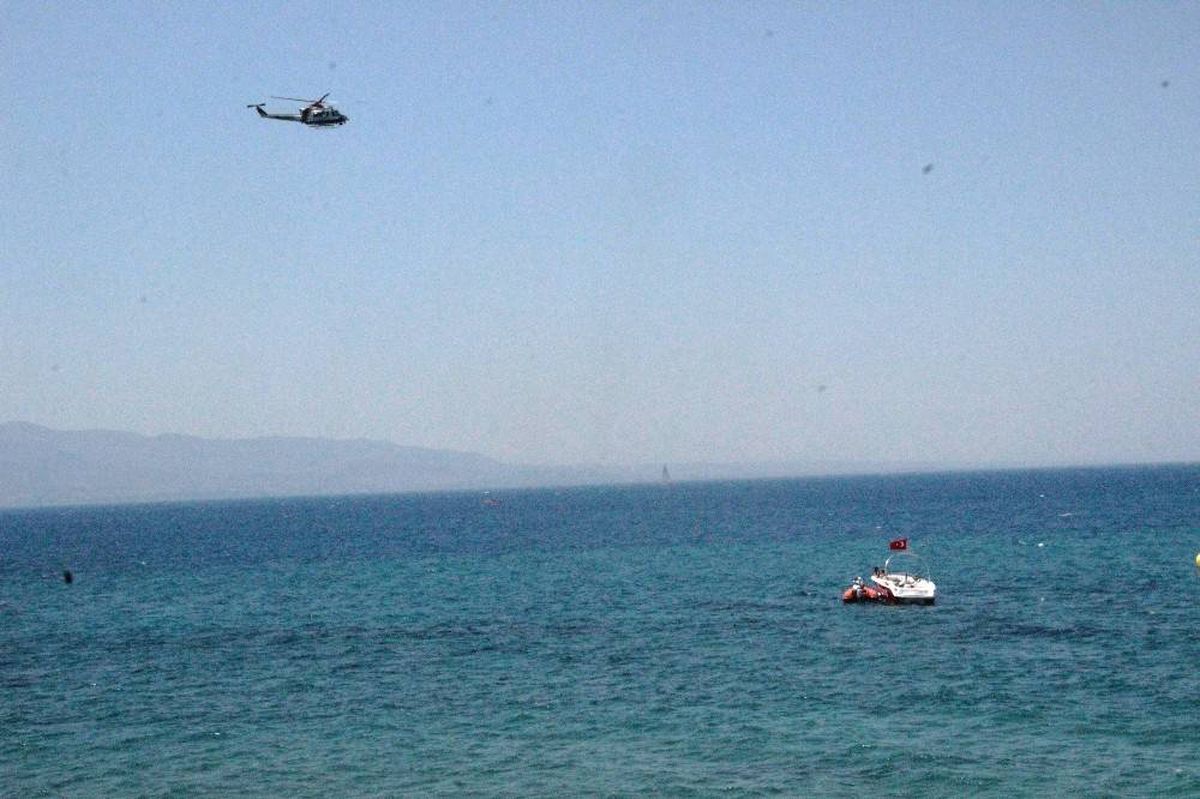 Bodrum\'da göçmen teknesi battı: 1 kayıp