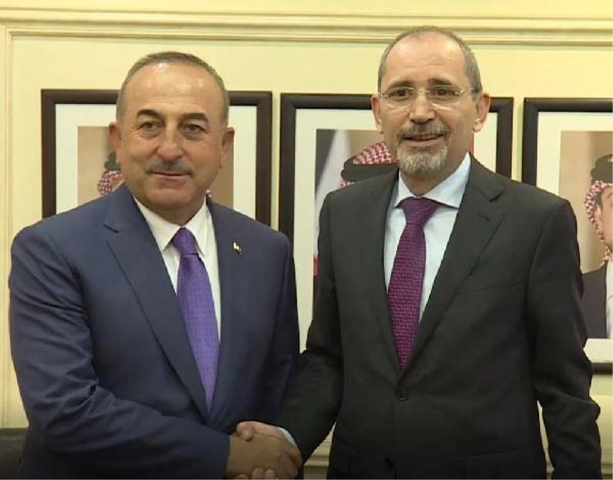 Çavuşoğlu, Ürdün Dışişleri Bakanı Ayman Safadi ile görüştü