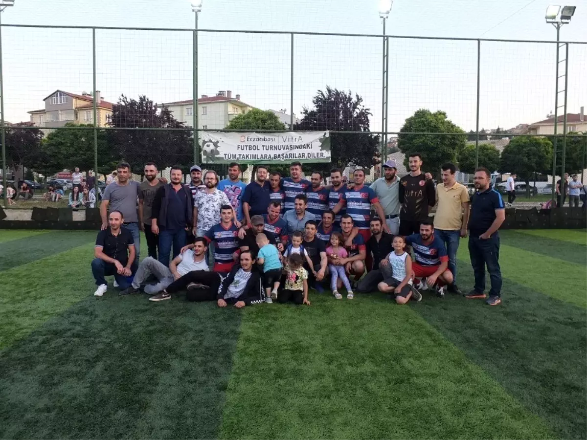 Eczacıbaşı futbol turnuvası sona erdi