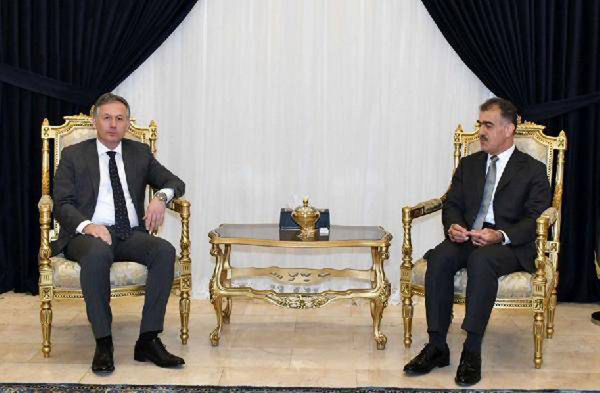Erbil Başkonsolosu Karaçay, IKBY Dış İlişkiler Dairesi Başkanı\'yla görüştü