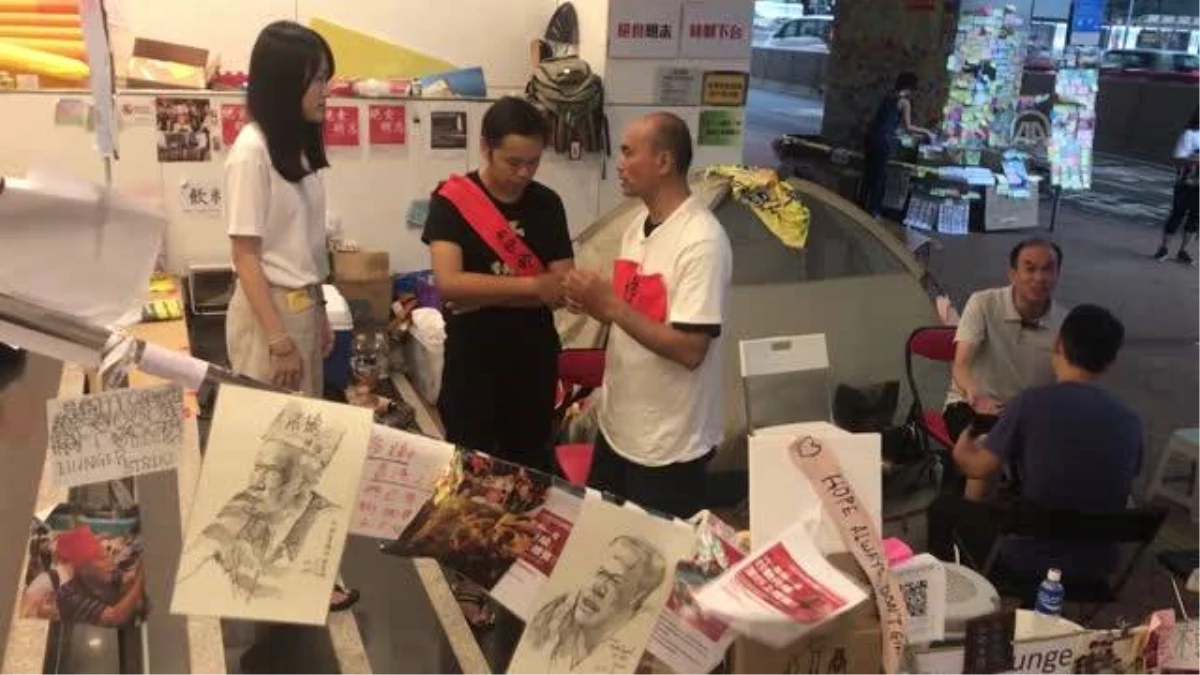 Hong Konglu aktivist Çin\'e iade tasarısının iptali için açlık grevi yapıyor - HONG