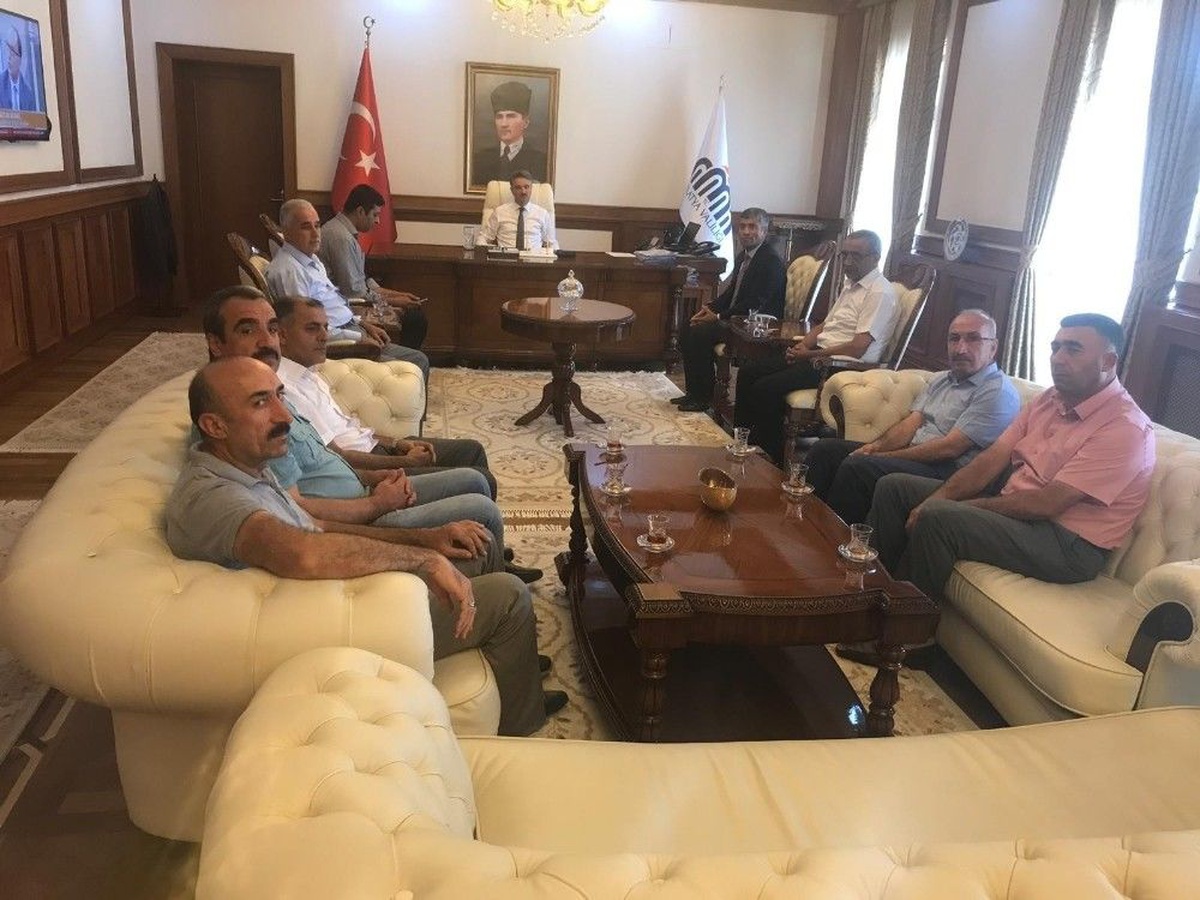İnce, şoför esnafının sorunlarını Vali\'ye anlattı