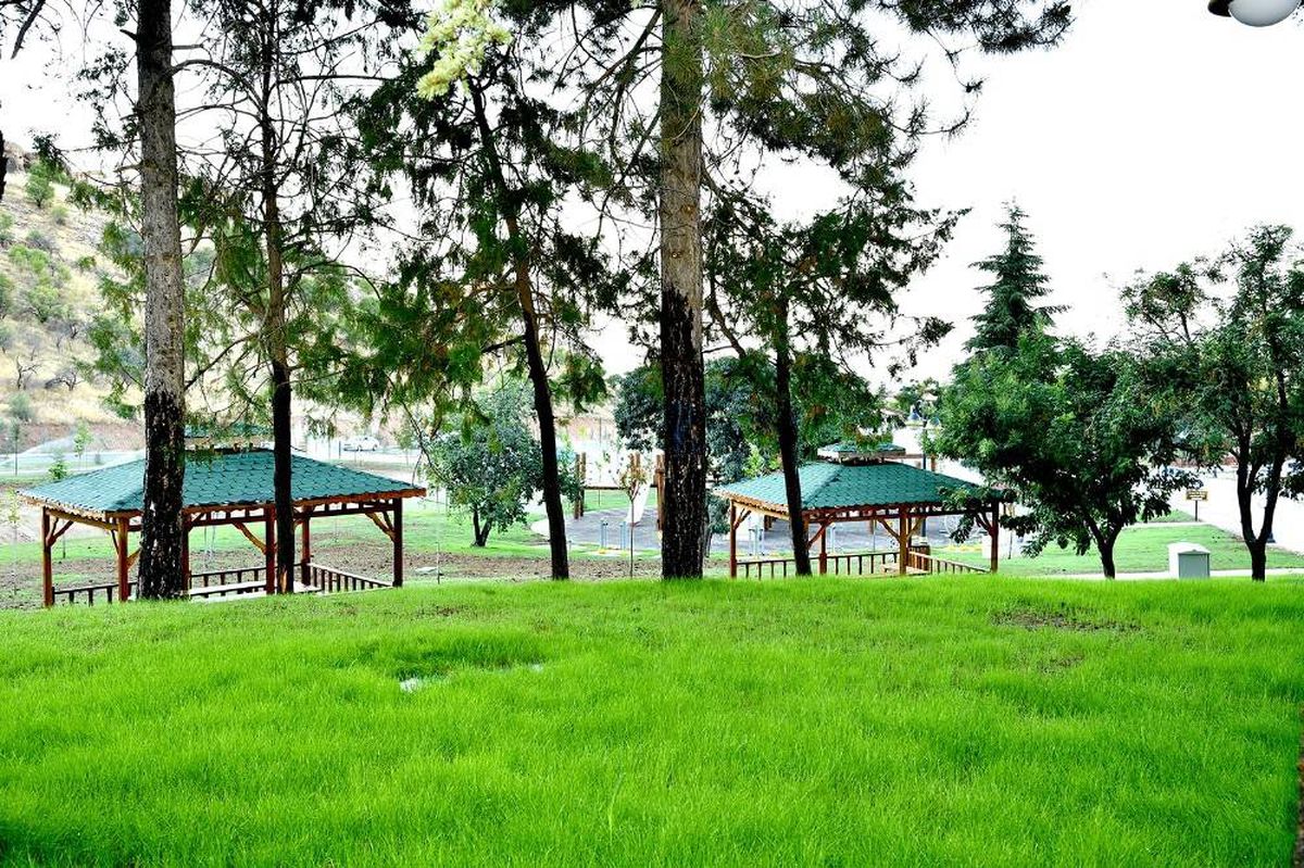 İnderesi Tabiat Parkının ilk etabı bitmek üzere