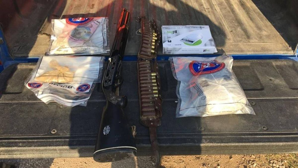 Puslu buldu, jandarma yakaladı