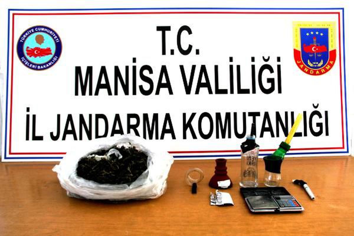Sarıgöl\'de esrar ele geçirildi