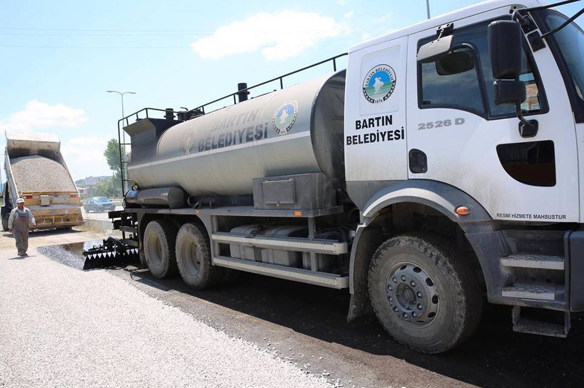 Şiremirçavuş Mahallesi\'nde yol çalışması