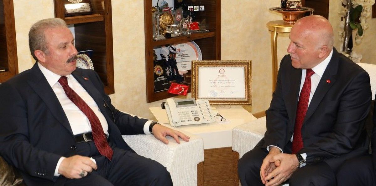 TBMM Başkanı Prof. Dr. Şentop\'tan Büyükşehir\'e ziyaret