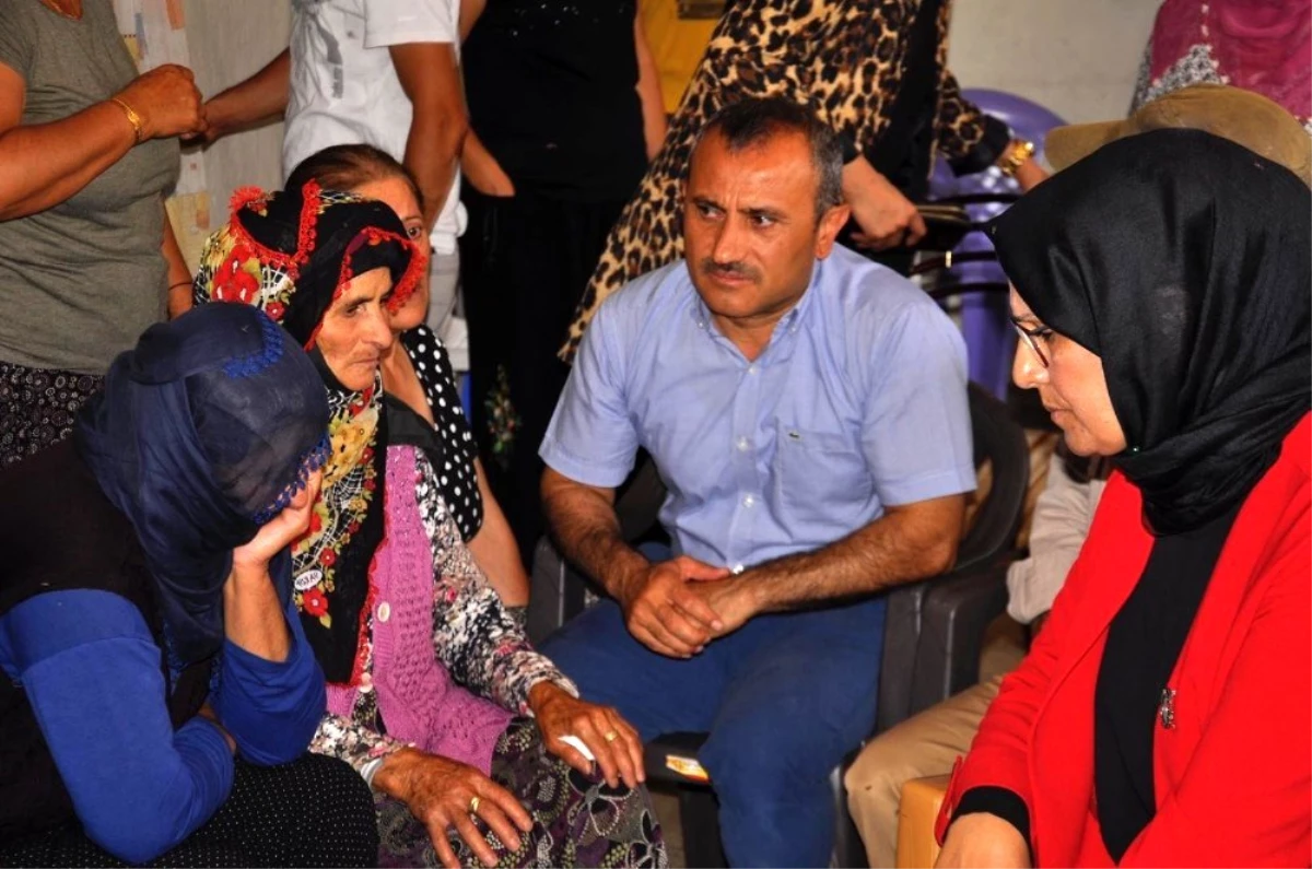 AK Parti heyetinden Ovacık\'taki acılı ailelere taziye ziyareti