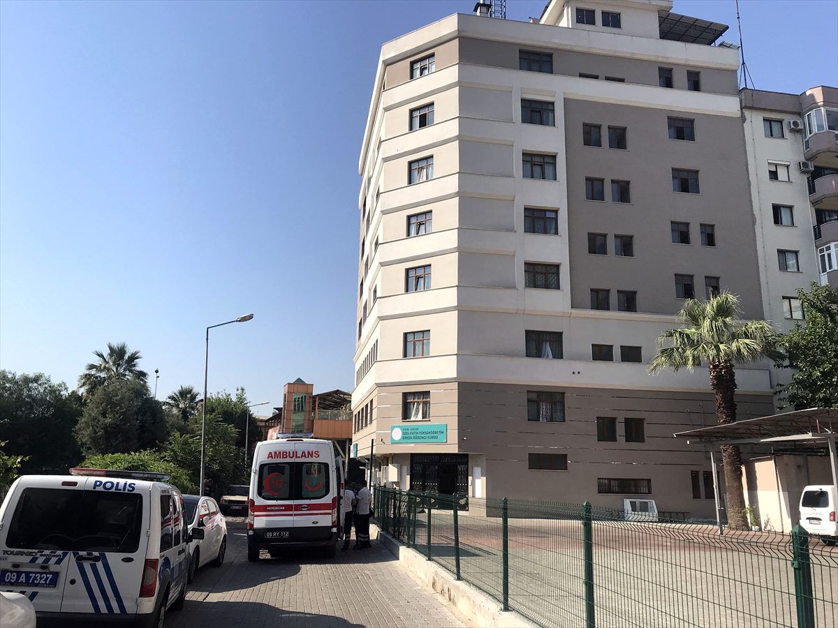 Aydın\'da yurt yangını
