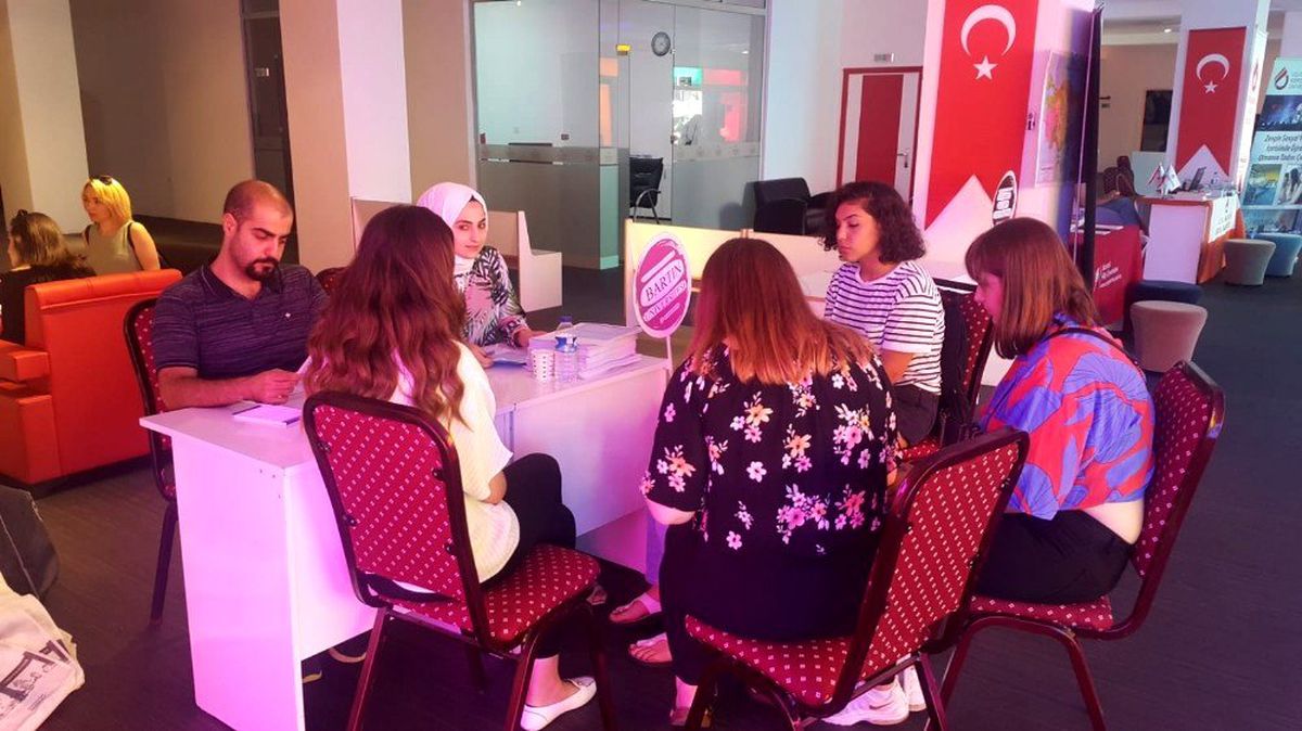 Bartın Üniversitesi, Karadeniz Ereğli\'de yoğun ilgi gördü