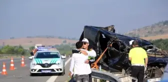 Bolu'da cenaze dönüşü kaza: 1 ölü, 10 yaralı