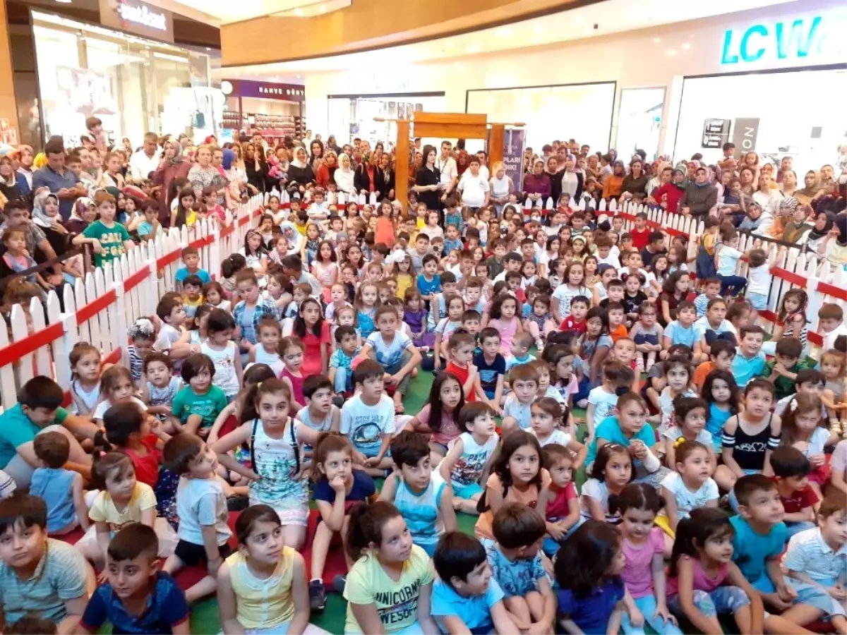 "Doru" ve "Karatay", Kahramanmaraşlı çocuklarla