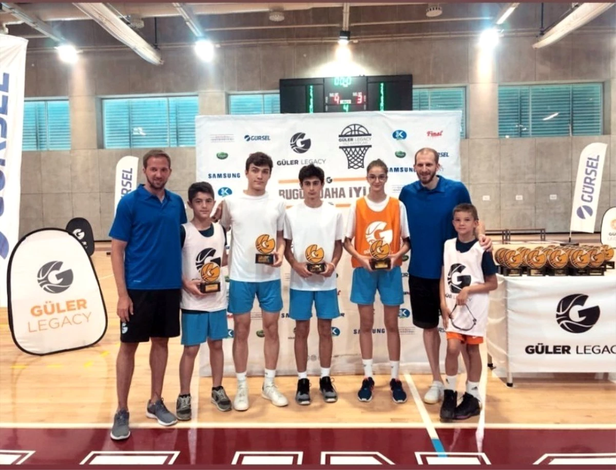 Erzincan\'dan 4 sporcu GulerLegacy basketbol kampına katıldı