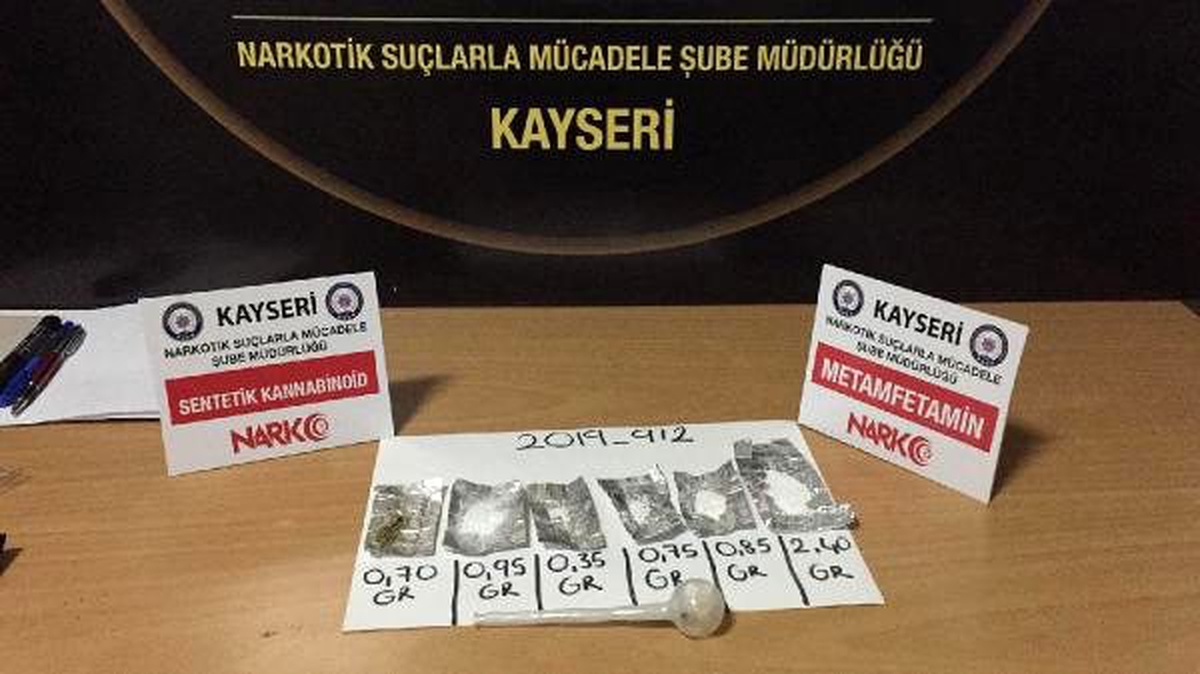 Kayseri\'de uyuşturucu operasyonu: 12 gözaltı
