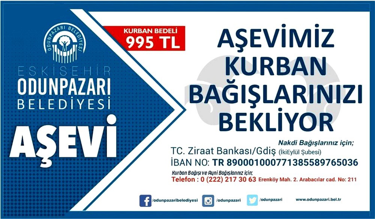 Odunpazarı\'nda Kurban Bayramı hizmetleri ücretsiz