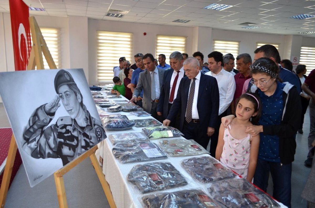 Şehit emanetleri Bünyan\'da sergileniyor
