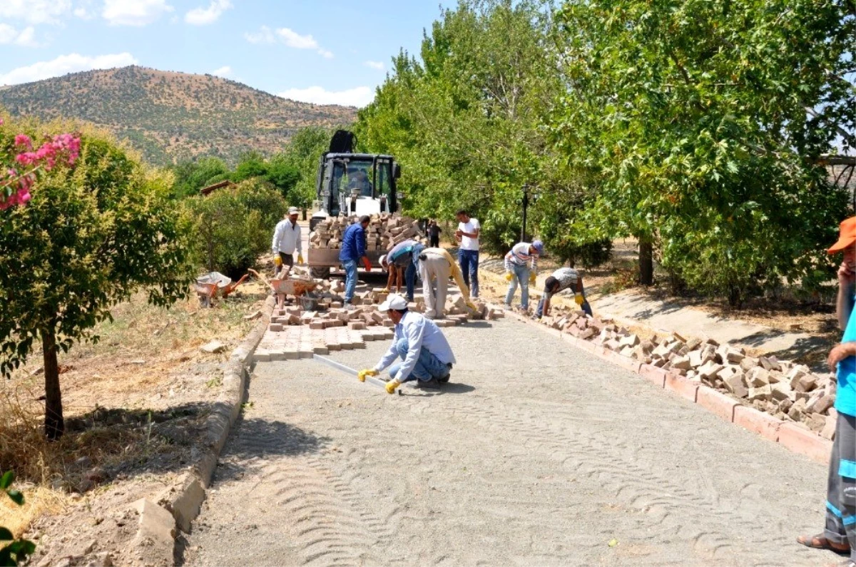 Tabiat parkında çalışmalar devam ediyor