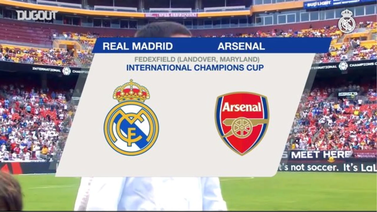 Uluslararası Şampiyonlar Kupası: Real Madrid vs Arsenal