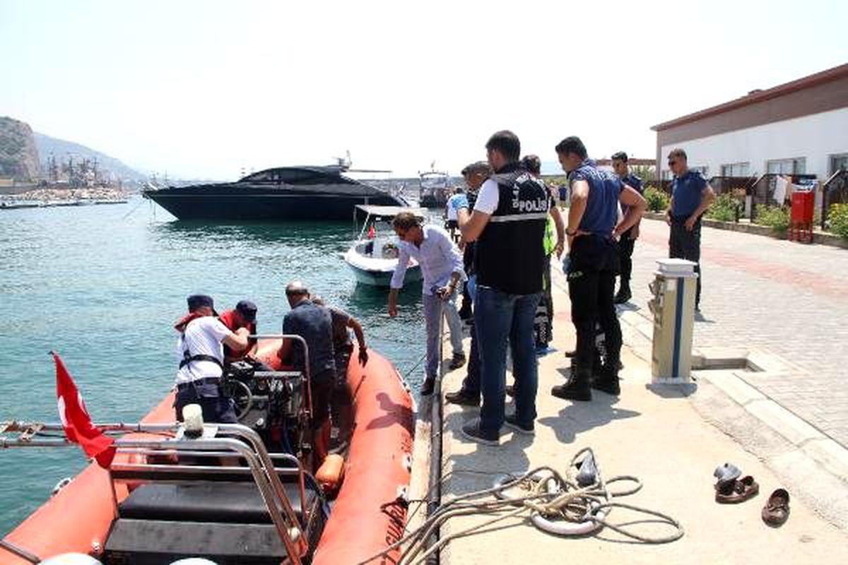 Alanya\'da denizde erkek cesedi bulundu