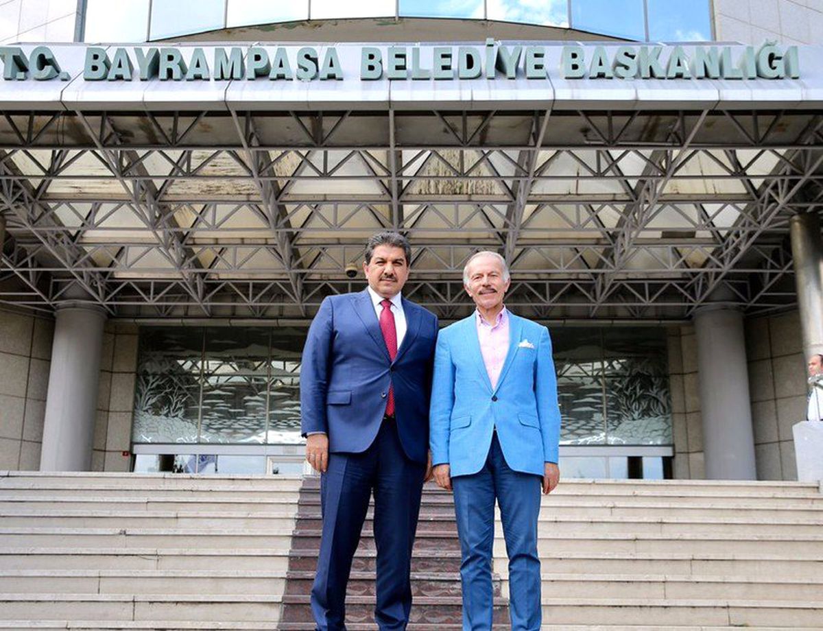 Başkan Göksu\'dan Başkan Aydıner\'e ziyaret
