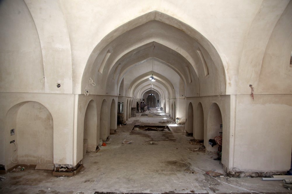 Kerkük\'te yanan Kayseri Çarşısı\'nda restorasyonun yüzde 90\'ı tamamlandı