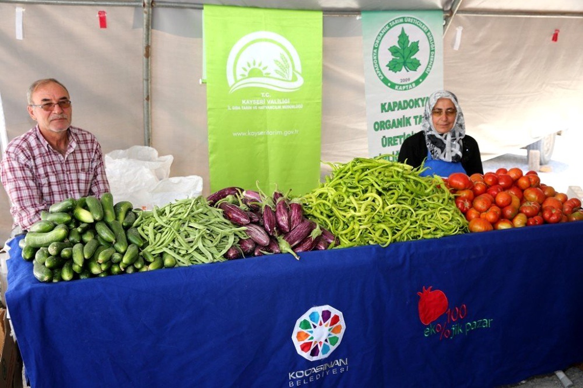 Kocasinan\'da üretici ve tüketicinin buluştuğu organik pazar açılıyor