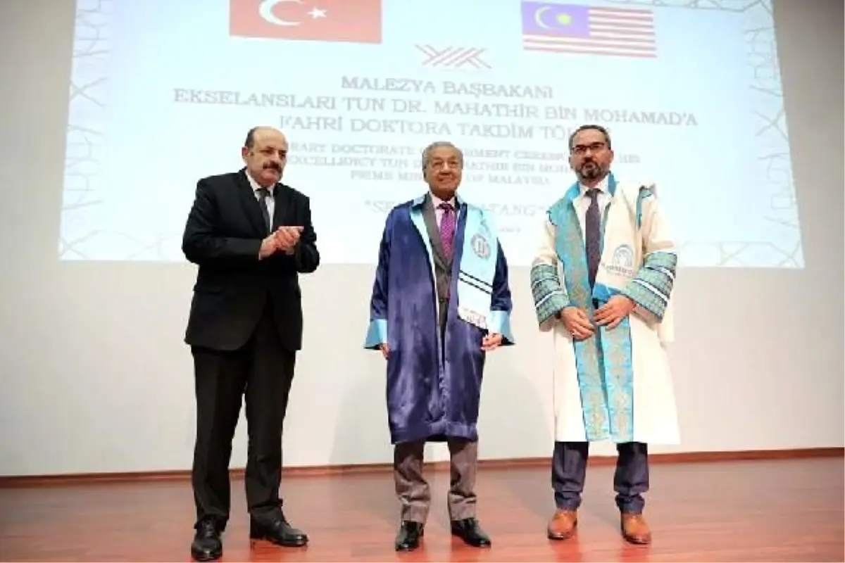 Malezya Başbakanı Muhammad\'e \'Fahri Doktora\' unvanı