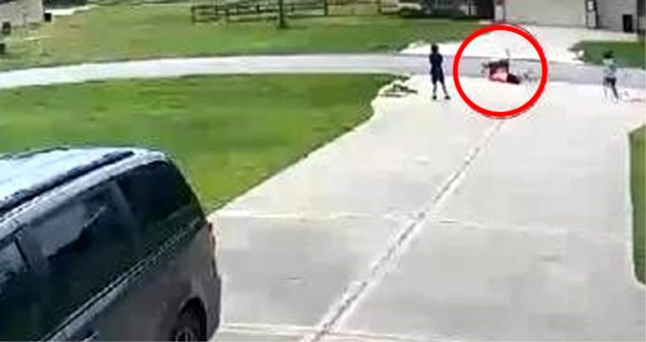 Pitbullun 6 yaşındaki çocuğa saldırması kameraya yansıdı