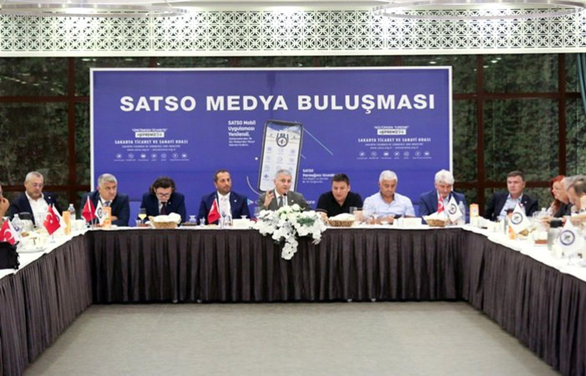 SATSO basın bayramı için toplandı