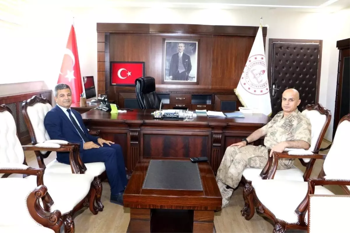 Tuğgeneral Başoğlu\'ndan Taşçıer\'e ziyareti