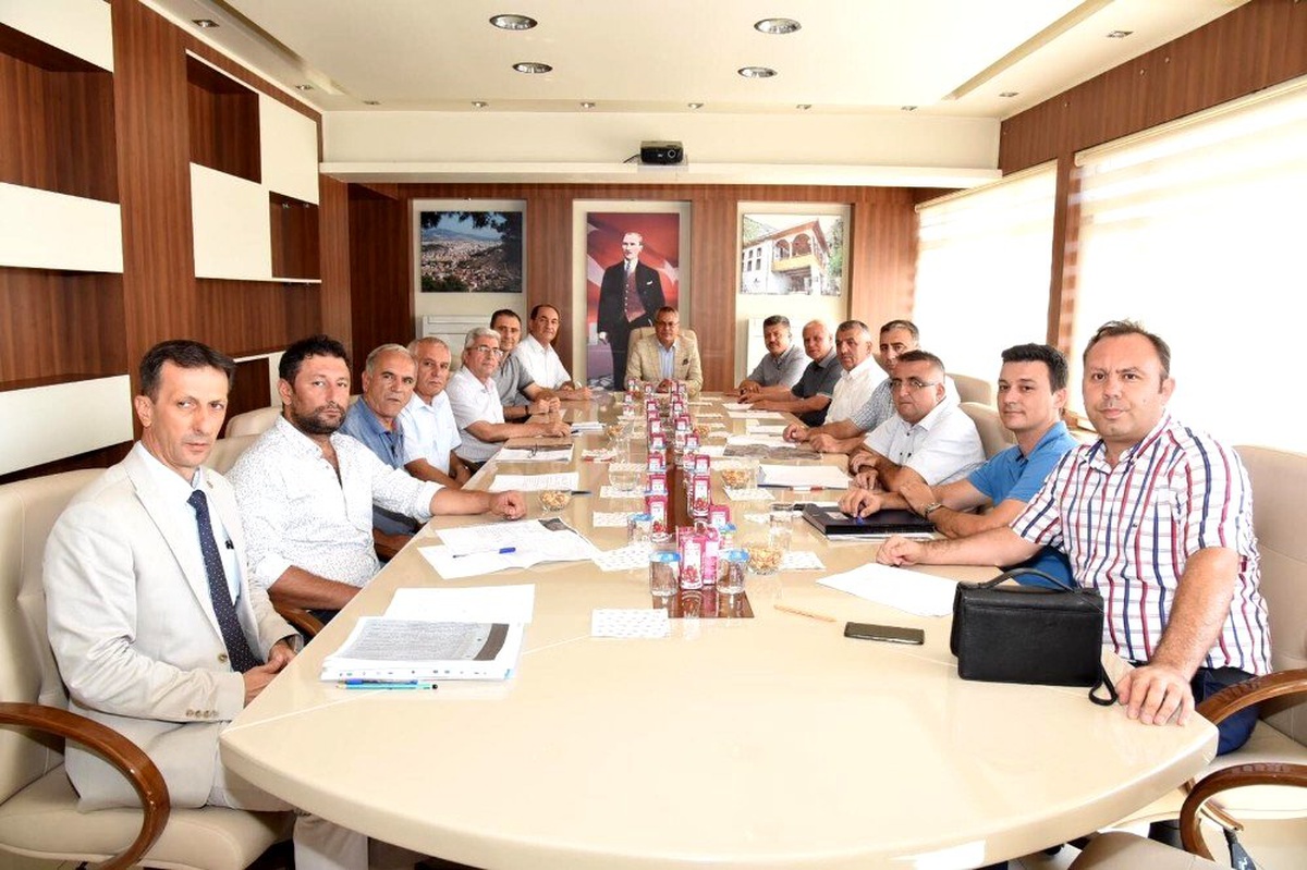 Vali Deniz, Soma OSB Müteşebbis Heyet Toplantısına katıldı