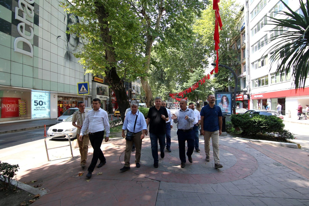 Akademisyenler, Yürüyüş Yolu\'ndaki ağaçları inceledi