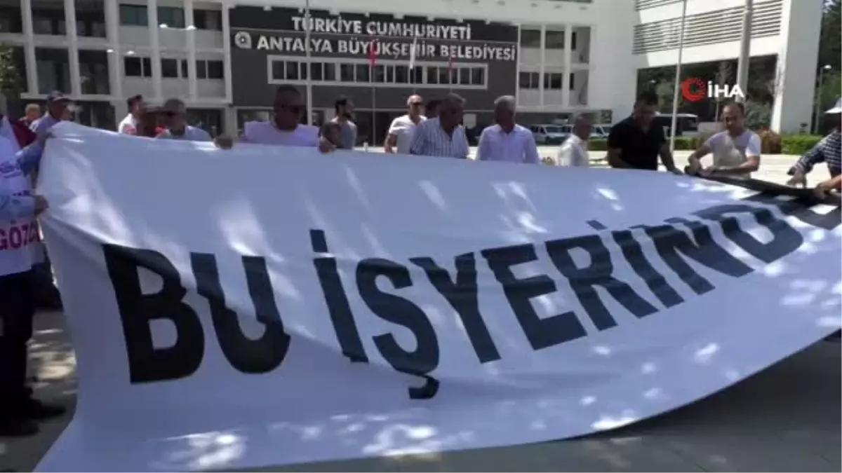 Antalya Büyükşehir Belediyesi\'nde grev