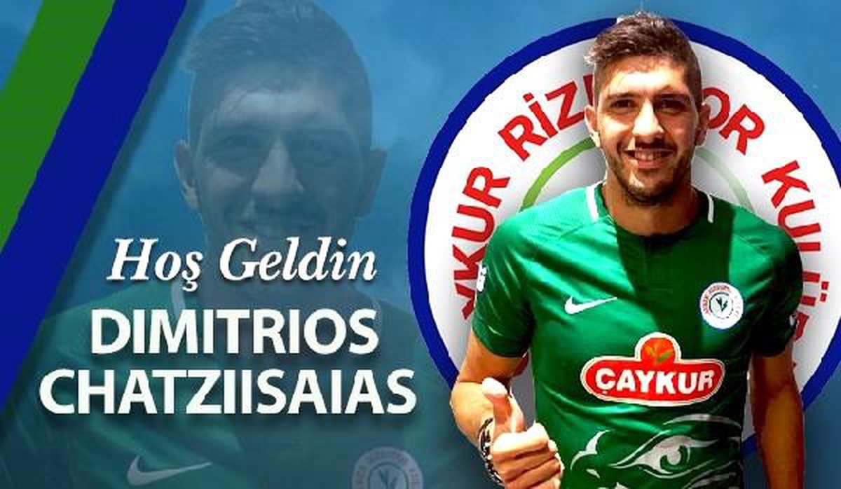 Çaykur Rizespor Dimitrios Chatziisaias\'ı kadrosuna kattı
