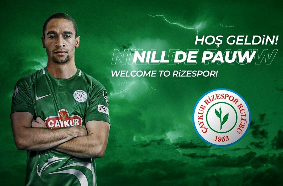 Çaykur Rizespor, Nill de Pauw\'i renklerine bağladı