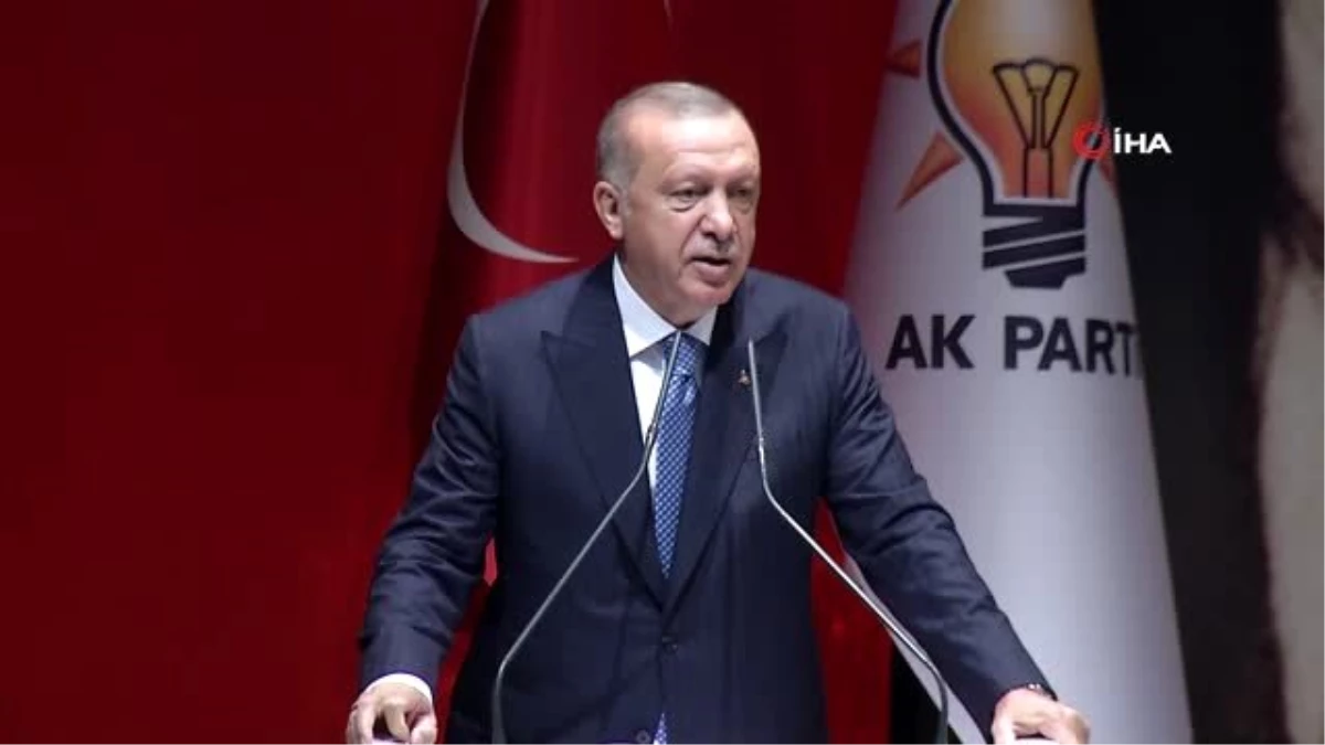 Cumhurbaşkanı Recep Tayyip Erdoğan: " Bugün kabadayılık yapan ya toprağın altına girecek, ya da...